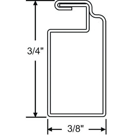 Strybuc Tube 8 Ft Screen Frame Mill 90H-199